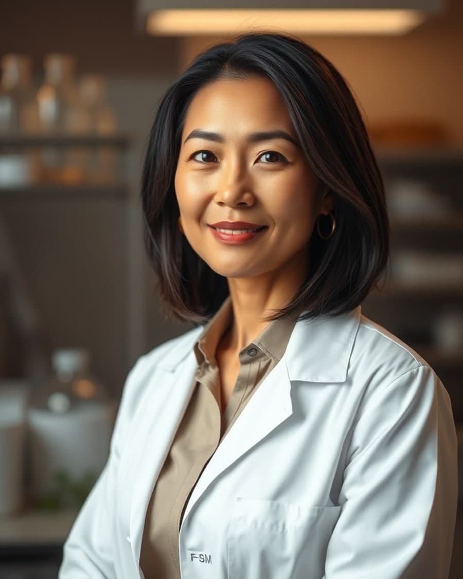 Dr. Sarah Chen — PhD — Stanford Nutritional Biochemistry